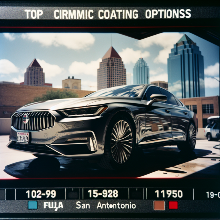 Top Ceramic Coating Options to Protect Your San Antonio Luxury Car Investment
